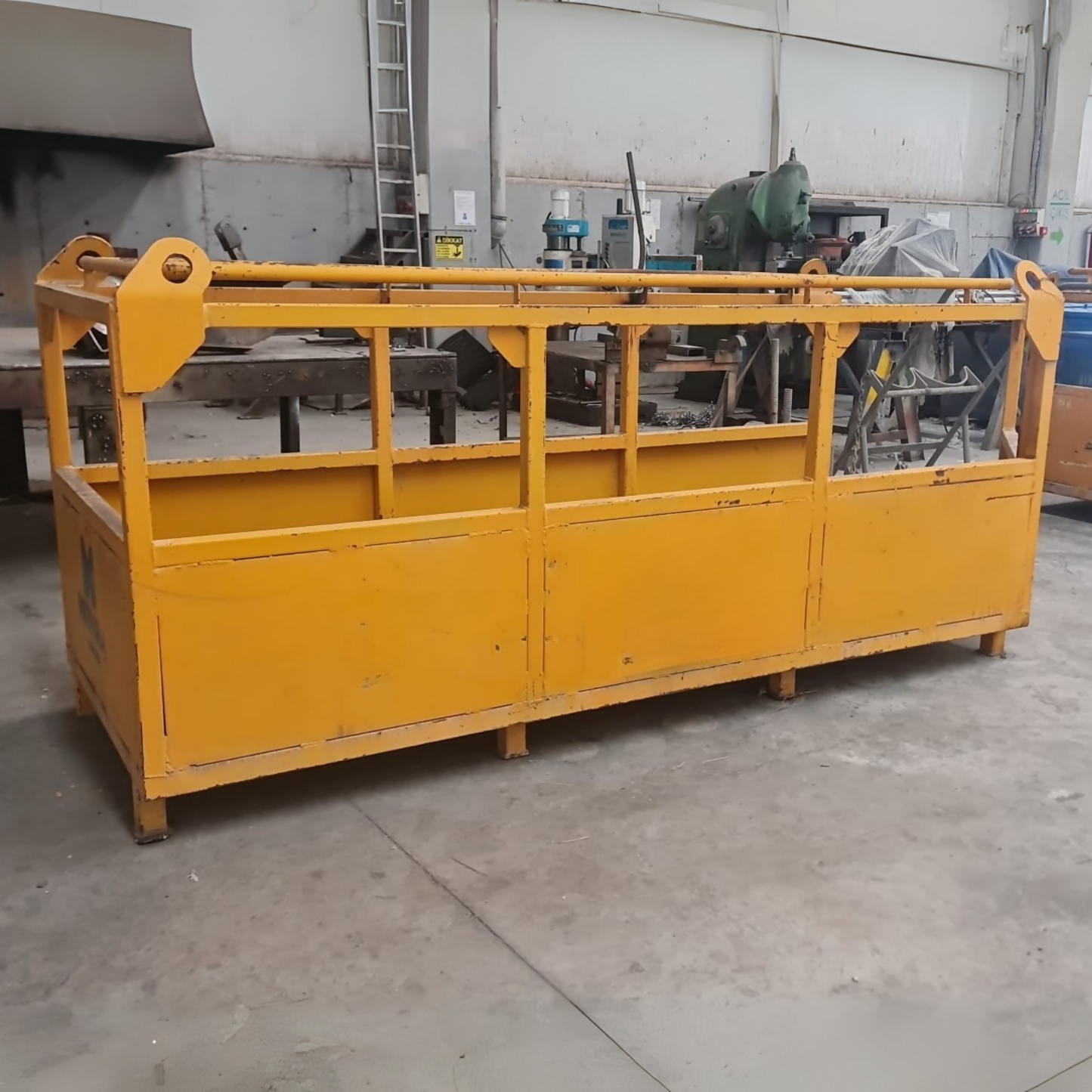 CE Sertifikalı Metal Taşıma Sepeti