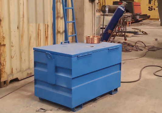 İstiflenebilir Forklift Uyumlu Metal Sandık